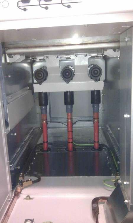 Nexans Euromold Cable Connectors Terminating 11kV Cables Into Siemens NXPLUS GIS Switchgear