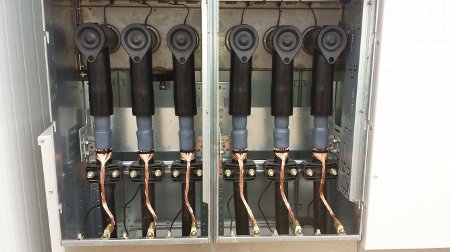 33kV Euromold (Nexans) Connectors Terminating XLPE Cables Into Siemens Switchgear