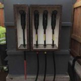 Cooper Connectors Terminating 33kV Cable Onto Interface E Bushings (Shunt Reactor)