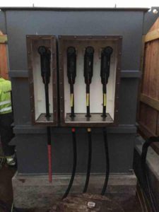 Cooper Connectors Terminating 33kV Cable Onto Interface E Bushings (Shunt Reactor)