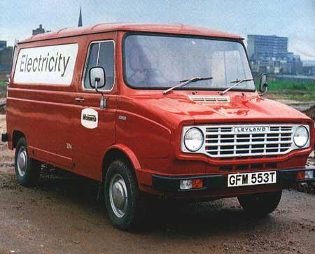1978 Leyland Sherpa Van - MANWEB Electricity