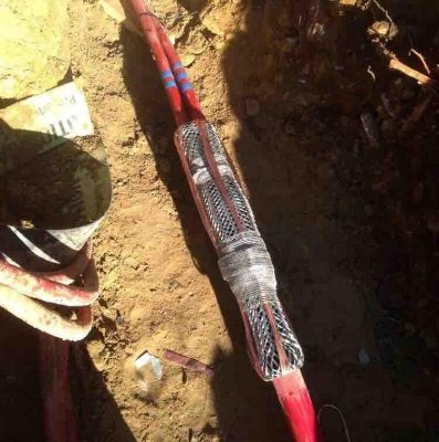 11kV Polymeric To Triplex Straight Joint