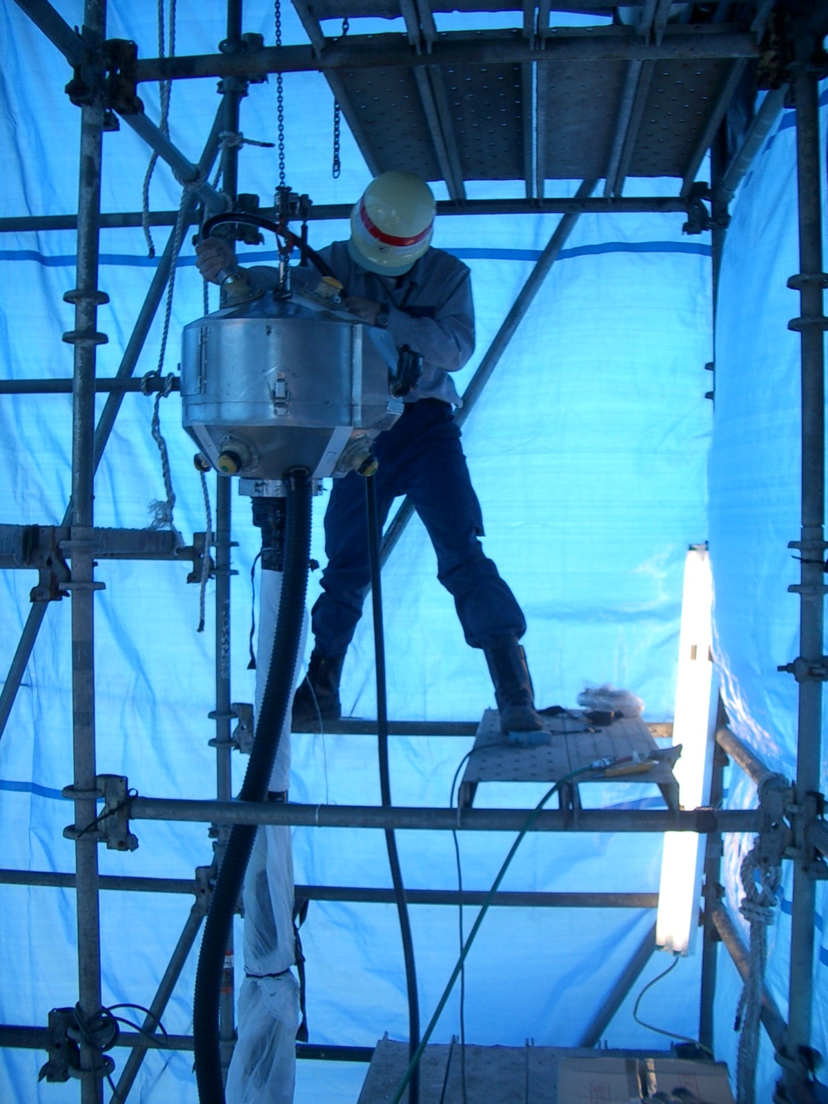 220kV 2000sqmm Copper Enamelled Stranded Cable | Sandblasting by the Jointers 