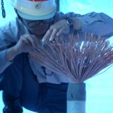 220kV 2000sqmm Copper Enamelled Stranded Cable | Sandblasting by the Jointers