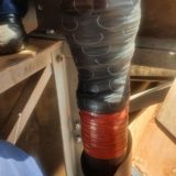 88kV 1000sqmm Brugg Outdoor Cable Terminations From Transformer to GIS