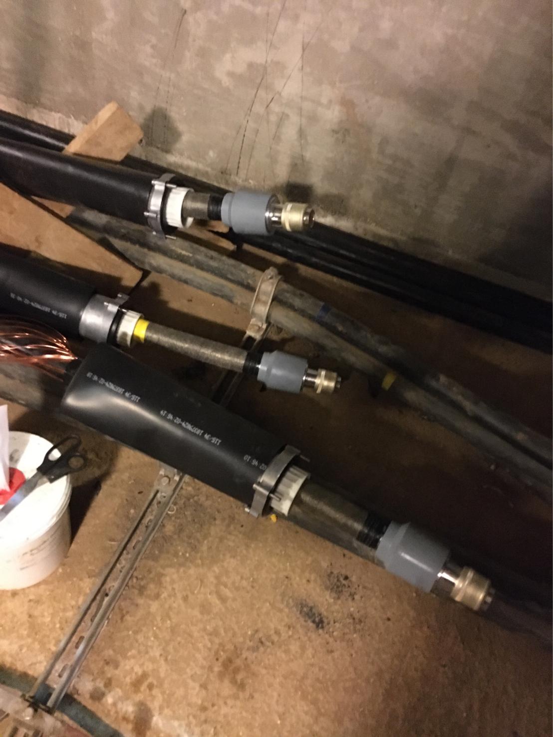 33kV Pfisterer Terminations 3XL | Cables Stripped & Pluggable