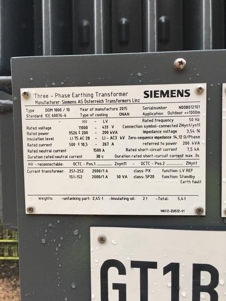 Nexans Euromold 11kV Tee Connectors Terminating EPR & XLPE Cables Into Siemens Transformers