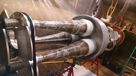 345kV HPFF USI Full Stop Joint To Okonite 3500 KCM Cable