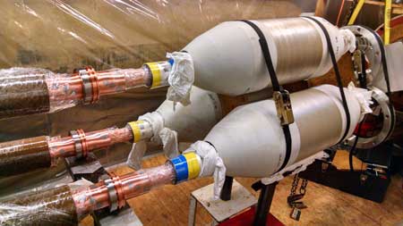 345kV HPFF USI Full Stop Joint To Okonite 3500 KCM Cable