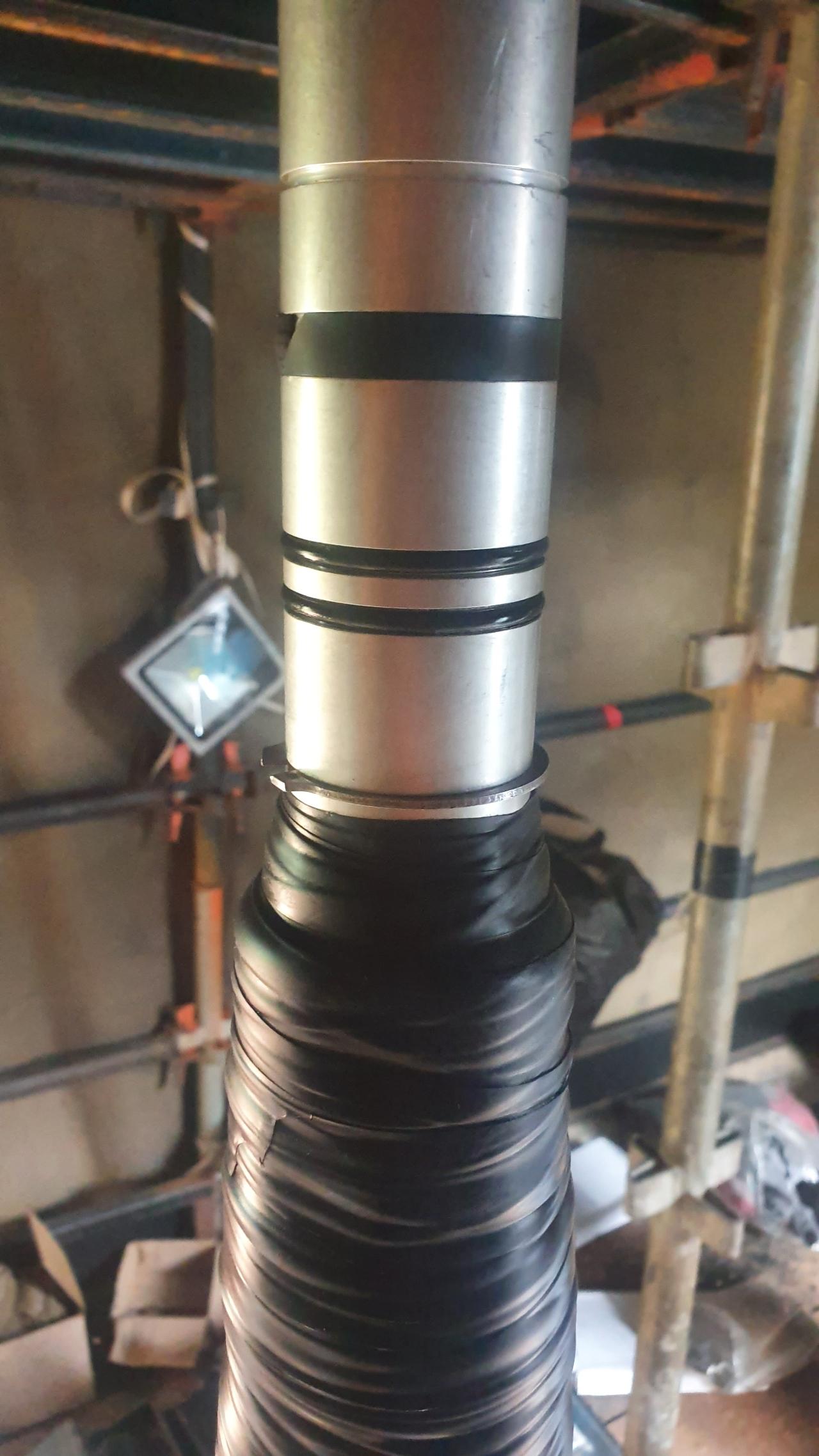 88kV 1000sqmm Brugg Outdoor Cable Terminations From Transformer to GIS