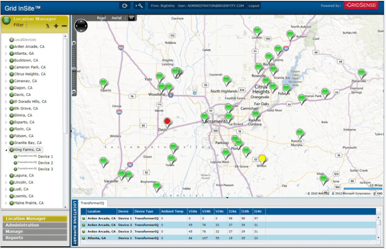 Gridsense IQ Overhead Network Lines