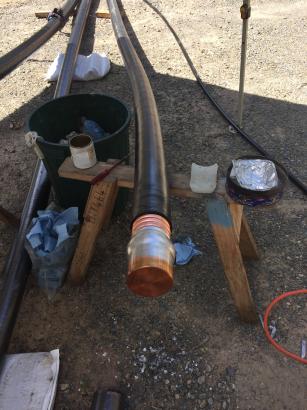 Temporary Caps Wiped On 110kV 1600sqmm Copper Corrugated XLPE Cable