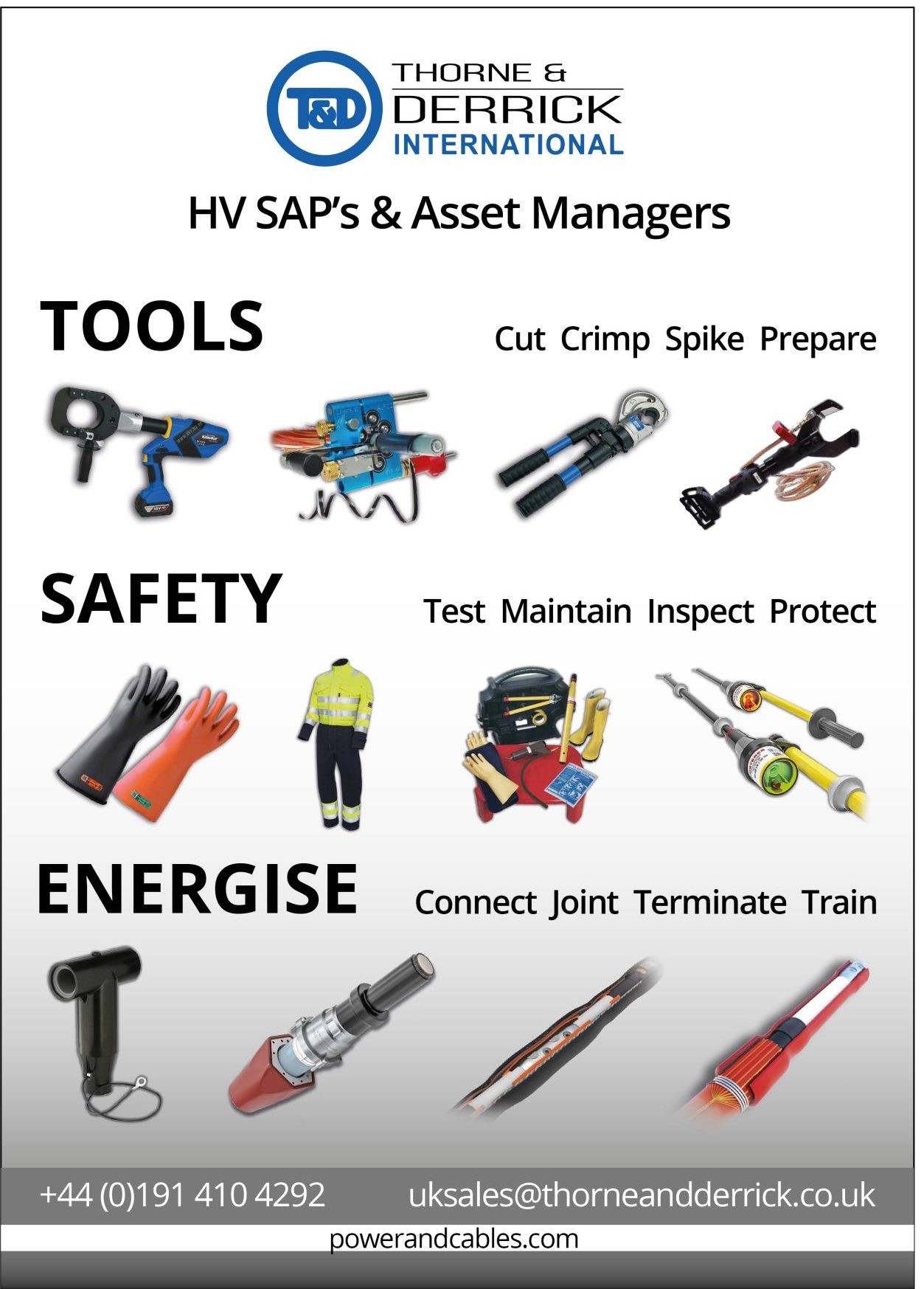 HV SAPs & Asset Managers