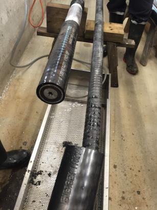110kV Fluid Cables On Flowboards Prepared For Cable Jointing
