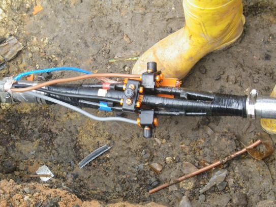 3 Phase Service Breech Cable Joint Off 5 Core .3 Cable