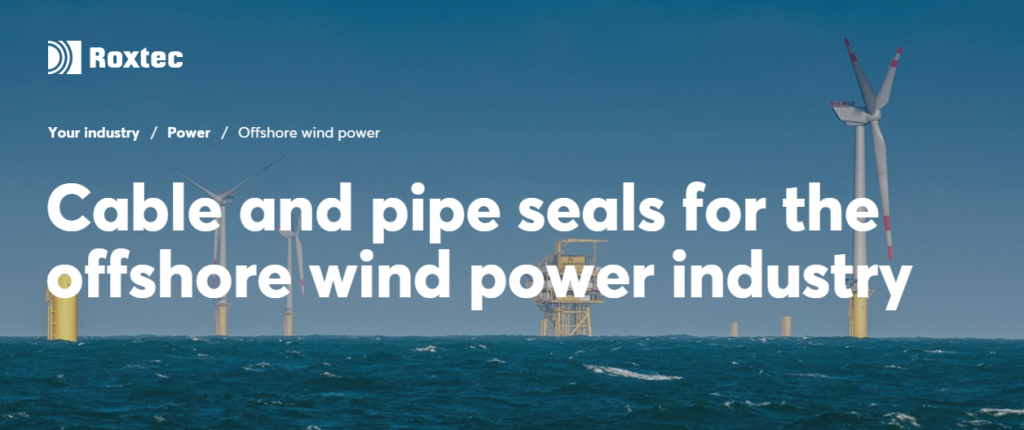 Pipe & Cable Seals for Offshore Windfarm Substations