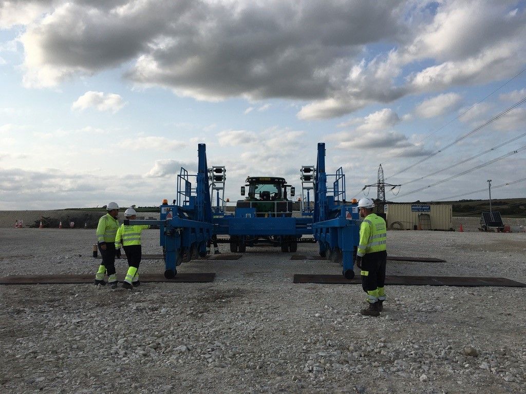 Cable Drum Trailers Up To 5000mm Diameter Drums