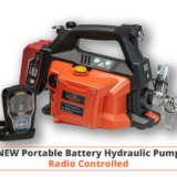 Cutting Cables Using Portable Radio Controlled Hydraulic Cutting Units from Cembre