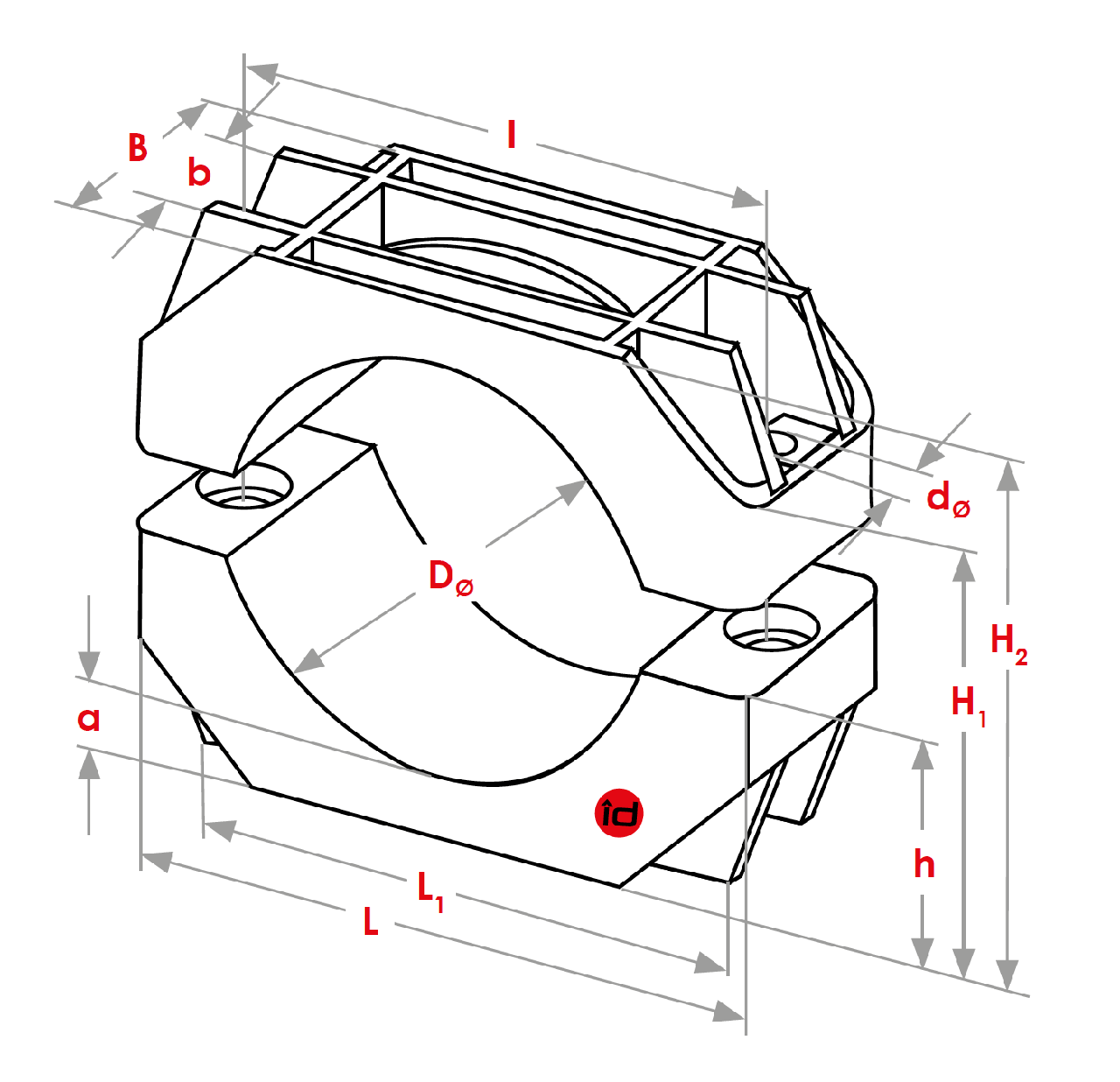 KR series cable clamps dimensions technik KR series cable clamps dimensions technik