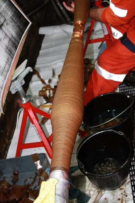 EHV Cable Splicing - 115kV Stop Joint (Taped)