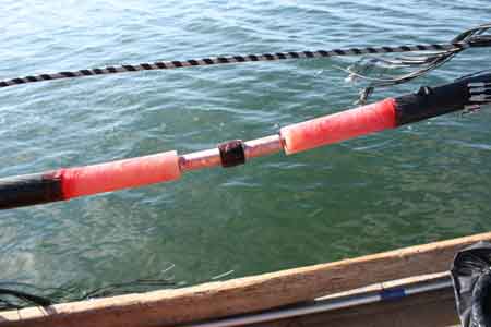 5. 3M supplied silicon grease is applied by the HV cable splicers - we believe it was changed to colour red to determine if it was actually used in the event of a future cable splice failure.
