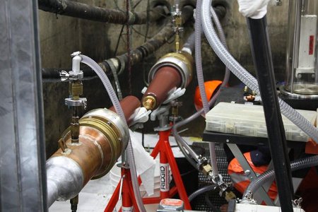 EHV Cable Splicing - 115kV Stop Joint (Taped)