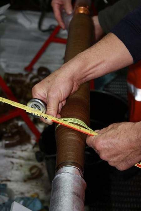 EHV Cable Splicing - 115kV Stop Joint (Taped)