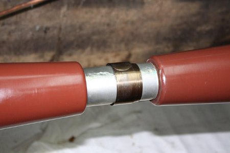 EHV Cable Splicing - 115kV Stop Joint (Taped)