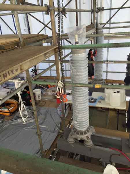 A Photoblog : 138kV Southwire Cable Pull & Termination by Allteck Contractors