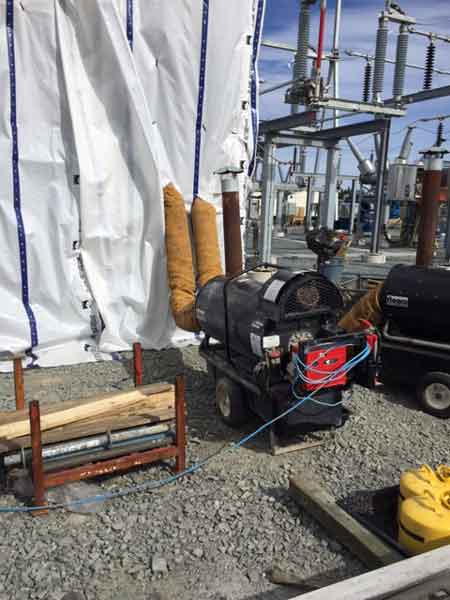 A Photoblog : 138kV Southwire Cable Pull & Termination by Allteck Contractors