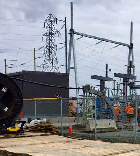 A Photoblog : 138kV Southwire Cable Pull & Termination by Allteck Contractors