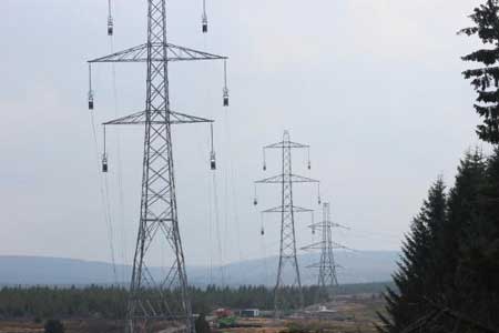 275kV Overhead Line Construction Using L8 (S) Towers & Rubus Conductor - Wood Last Towers Up & Ready To Be Wired On WA Route