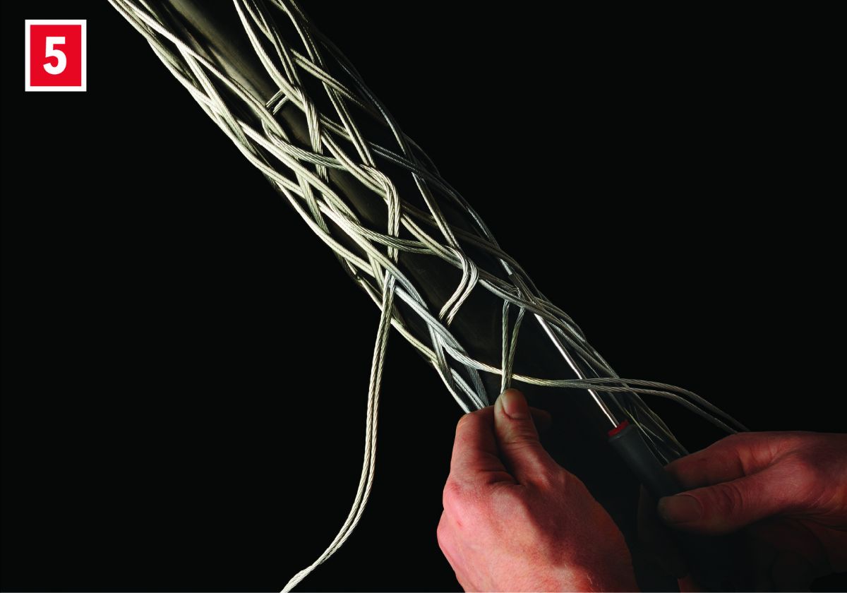 How To Lace Up A Cable Socks By Slingco | Cable Grips Cable Socks