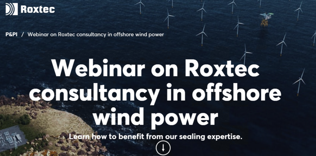 Roxtec Consultancy In Offshore Wind Power