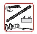 Various earth for connection kits are available for screen connection. For exact details contact T&D