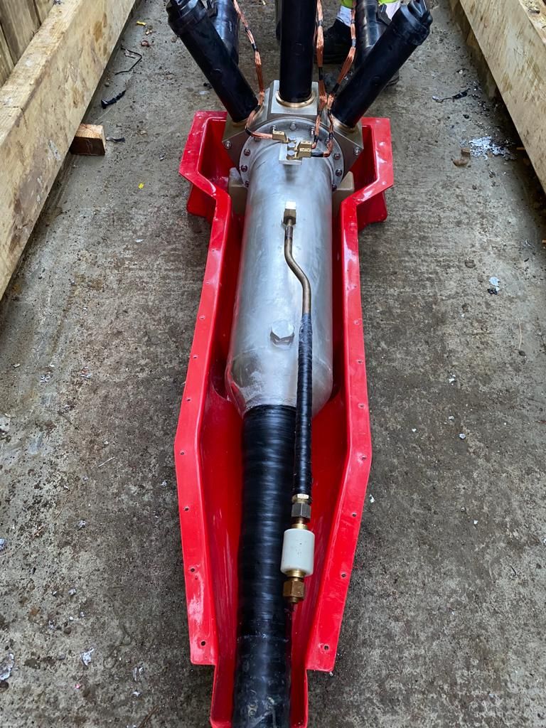 33kV CTM-11 Groove Transition Joint Installation