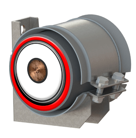 CMP SHVSS-WM Single high voltage wall mounted cleat