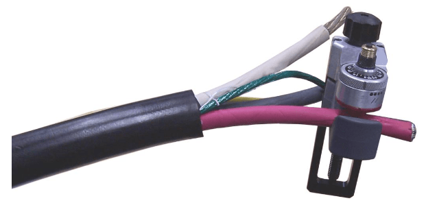 Use The Ripley US15 To Strip The Individual Conductors
