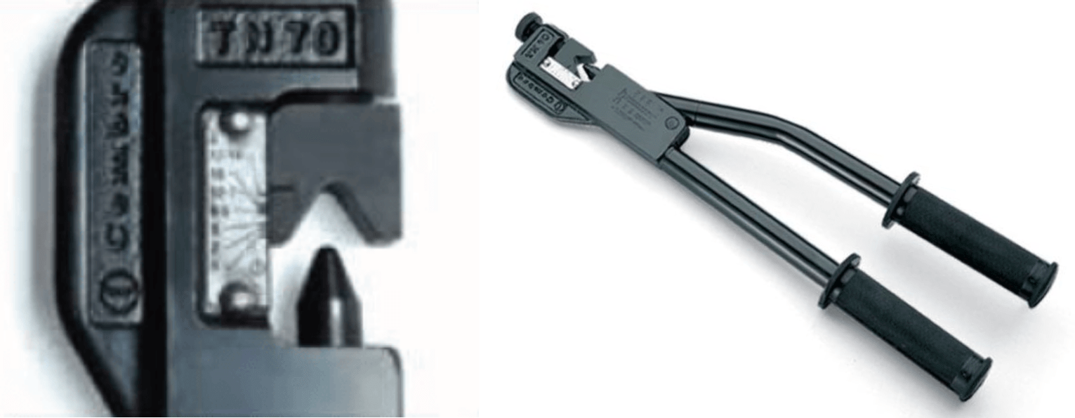 TN70SE / TNN70 Cable Crimping Tools by Cembre