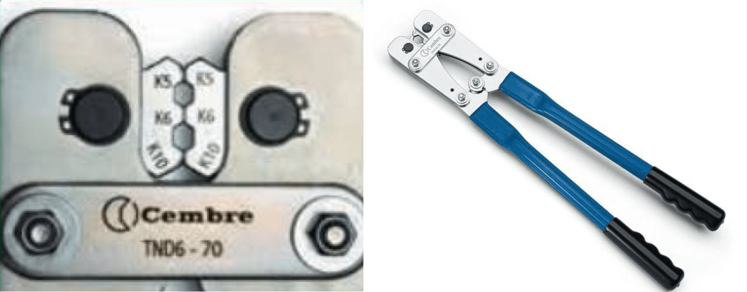 TND6-70 / TND10-120 Cable Crimping Tools by Cembre