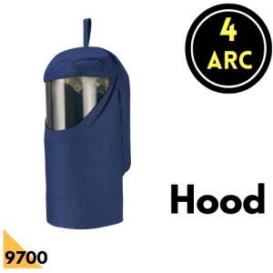ProGARM 9700 Arc Flash Hood  provides Class 2 protection against arc flash risks and thermal hazards up to 47cal/cm² according to IEC 61482-1-1:2009 ‘Open Arc’ test method.