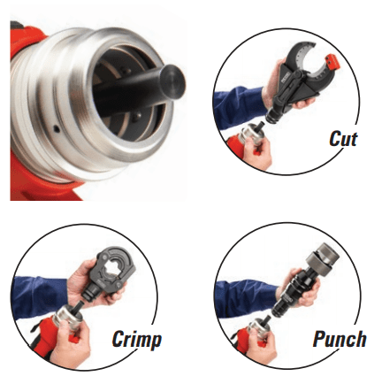 RE 60 Featuring the RIDGID QuickChange System