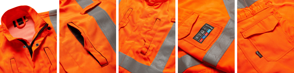 RIS-3279-TOM Tested Arc Flash Coveralls (Hi-Vis Orange) | ProGARM 4693 RIS-3279-TOM Tested Arc Flash Coveralls (Hi-Vis Orange) | ProGARM 4693