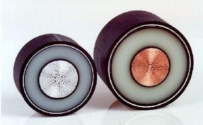 Figure 1 - Extruded XLPE cables with aluminium and copper conductors Figure 1 - Extruded XLPE cables with aluminium and copper conductors