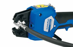 Crimping tools for cable lugs