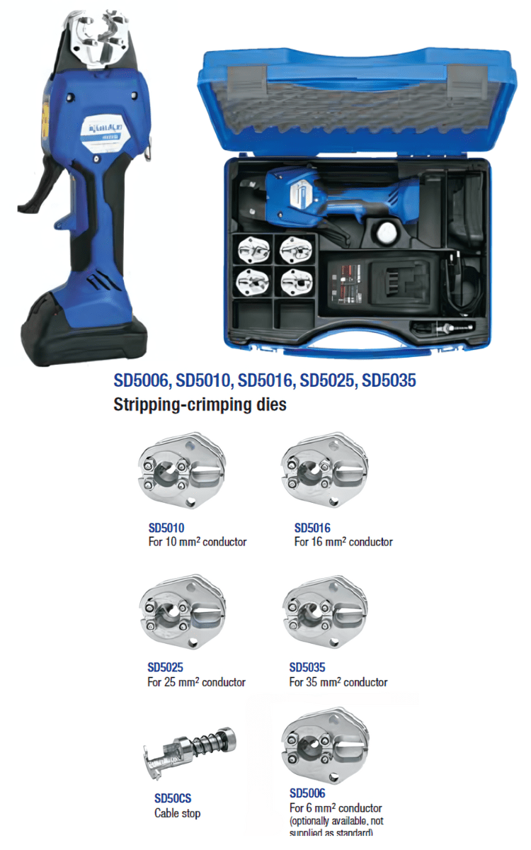 EKSD50ML Tool, Carry Case & Die Sets