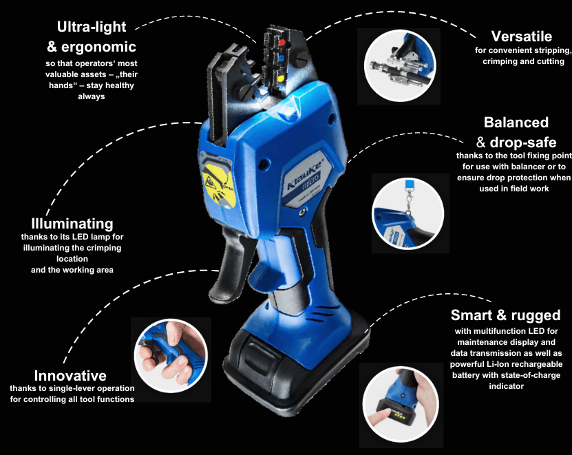 Klauke EK50ML Features & Benefits Klauke EK50ML Features & Benefits