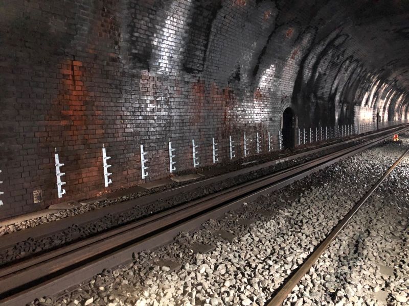 Cable Hangers for Railway Tunnels | Ellis Pegasus Cable Hangers