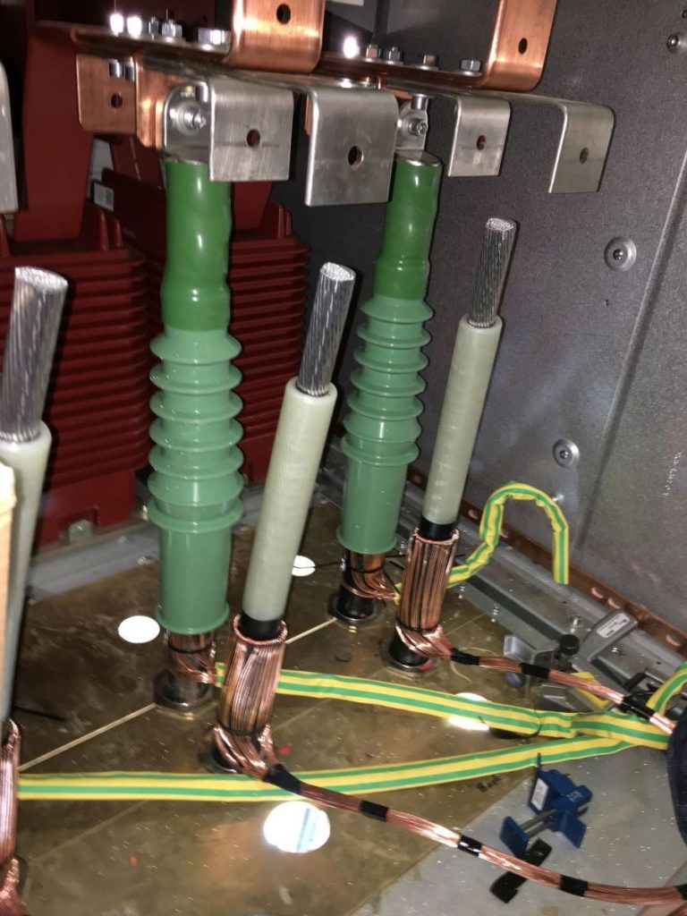 Nexans Slip-on Terminations 33kV | Wind Farm Connections for Medium Voltage Cables