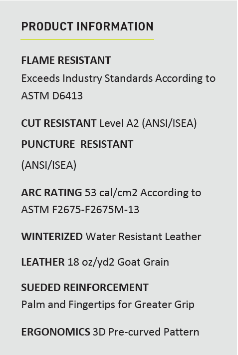 2697 Arc Gloves Product Information 2697 Arc Gloves Product Information